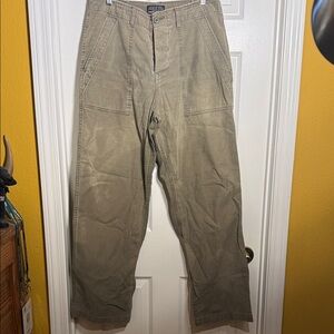 imogene + willie Olive Straight Leg Pants